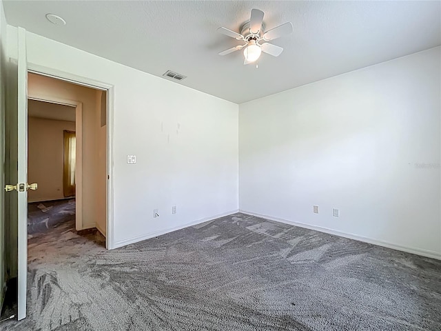 16634 Pine Timber Ave, Montverde, FL 34756 - carpeted empty room featuring ceiling fan and baseboards