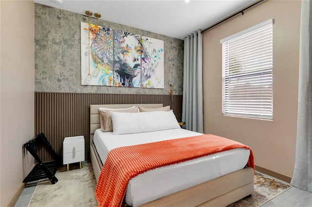 3292 Tranquil Trl, Kissimmee, FL 34747 - bedroom featuring baseboards and an accent wall