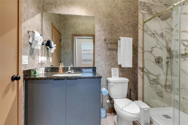 3292 Tranquil Trl, Kissimmee, FL 34747 - full bath with vanity and a marble finish shower