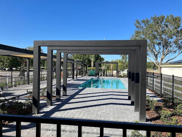3292 Tranquil Trl, Kissimmee, FL 34747 - view of swimming pool with a pergola and a patio
