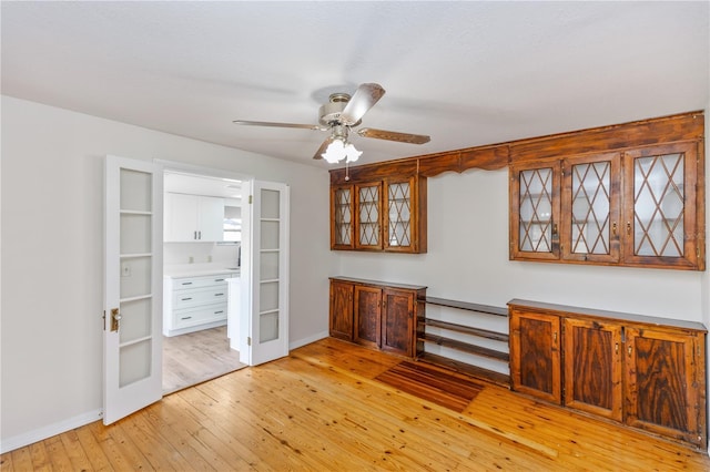 19402 E 5th St, Umatilla, FL 32784 - unfurnished room with light wood finished floors and ceiling fan