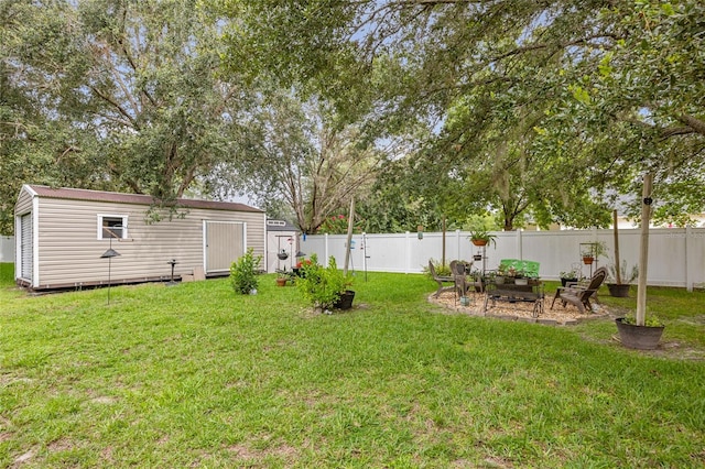 12404 SW 31st Ave, Archer, FL 32618 - fenced backyard with an outdoor structure