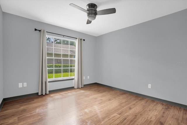1237 Erik Ct, Altamonte Springs, FL 32714 - unfurnished room featuring ceiling fan and wood finished floors