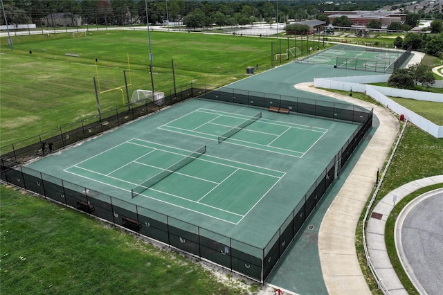 1193 Woods Landing Dr, Minneola, FL 34715 - view of tennis court
