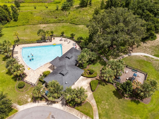 16415 Good Hearth Blvd, Clermont, FL 34711 - bird's eye view of a pool