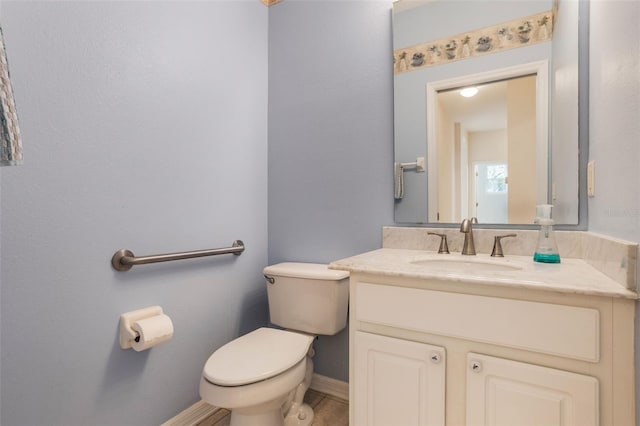 6029 Falconbridge Pl, Mount Dora, FL 32757 - bathroom featuring toilet and vanity