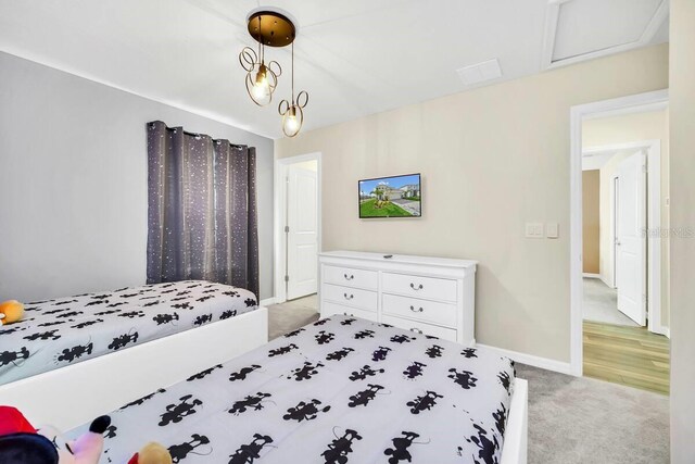 3448 Lilac Way, Davenport, FL 33897 - bedroom with light carpet and baseboards