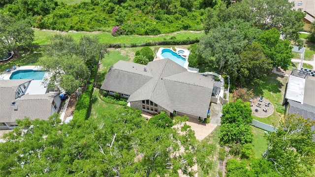7905 Chad Ct, Orlando, FL 32835 - aerial view of a pool
