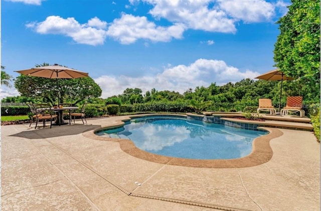 7905 Chad Ct, Orlando, FL 32835 - outdoor pool with a patio