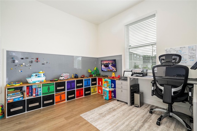 2813 Sanctuary Dr, Clermont, FL 34714 - office with light wood finished floors