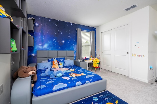 2813 Sanctuary Dr, Clermont, FL 34714 - bedroom featuring carpet flooring and a closet