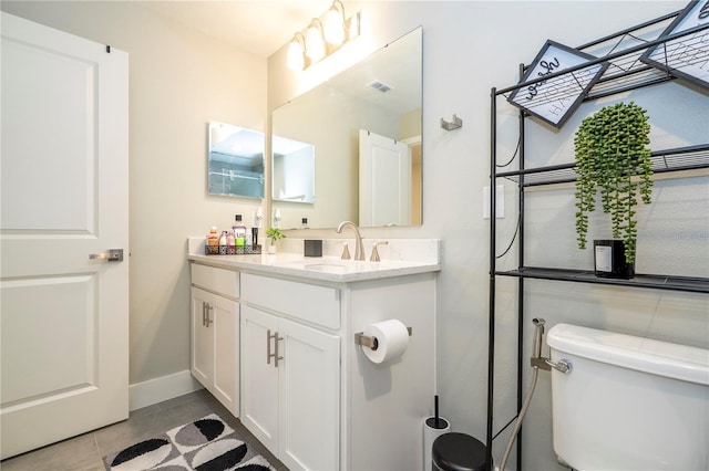 2813 Sanctuary Dr, Clermont, FL 34714 - bathroom with vanity and tile patterned flooring