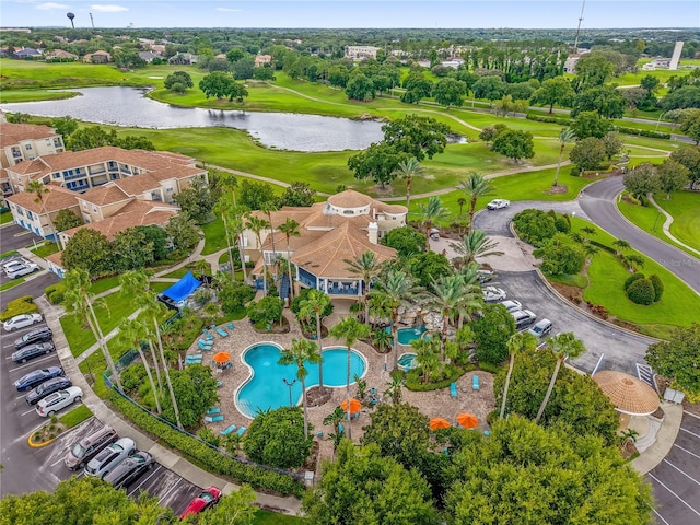 7350 Westpointe Blvd Unit 215, Orlando, FL 32835 - drone / aerial view of a large body of water