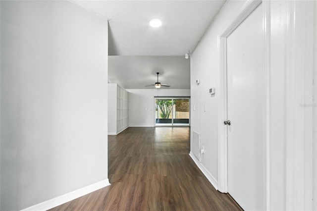 669 Whitetail Loop, Apopka, FL 32703 - corridor with dark wood finished floors