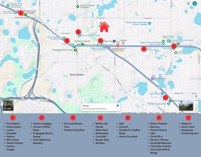 669 Whitetail Loop, Apopka, FL 32703 - map / location