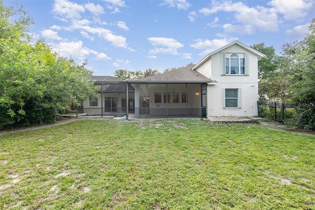 2317 Warren Woods Dr, Orlando, FL 32835 - rear view of property with stucco siding and a shingled roof