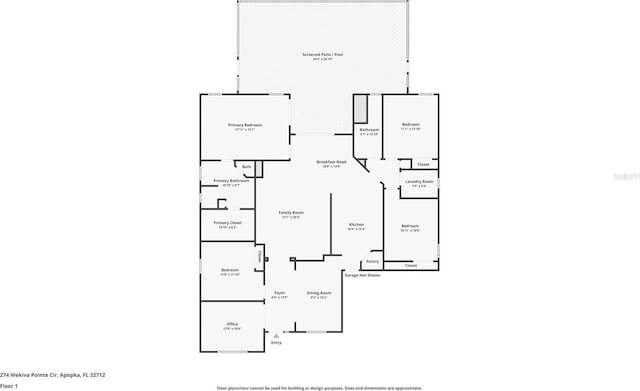 274 Wekiva Pointe Cir, Apopka, FL 32712 - view of room layout