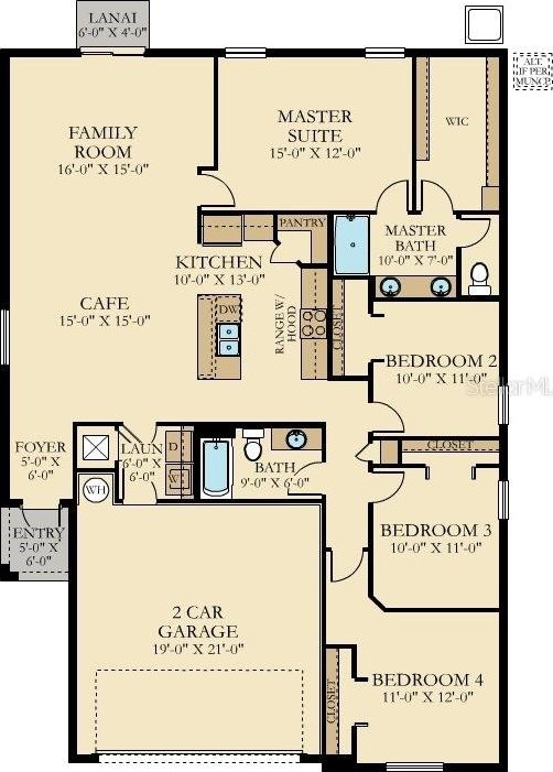 1047 Oak Bluff Dr, Davenport, FL 33837 - view of room layout