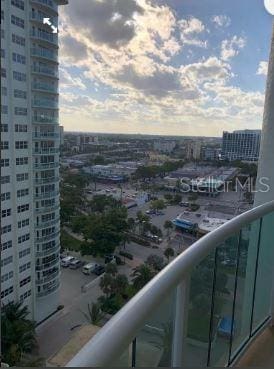 3410 Galt Ocean Dr Unit 1406N, Fort Lauderdale, FL 33308 - balcony with a city view