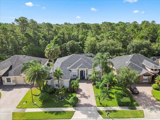 4080 Safflower Ter, Oviedo, FL 32766 - view from above of property featuring a forest