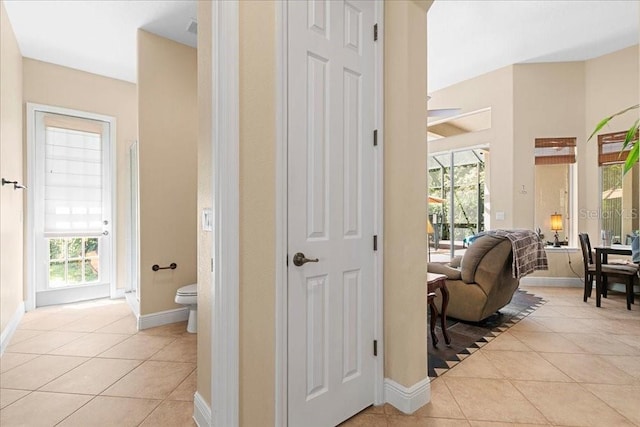 4080 Safflower Ter, Oviedo, FL 32766 - hall featuring light tile patterned floors