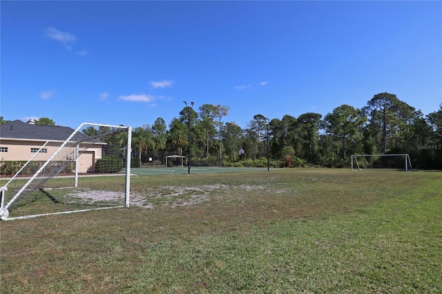 4080 Safflower Ter, Oviedo, FL 32766 - view of yard with an area for sports