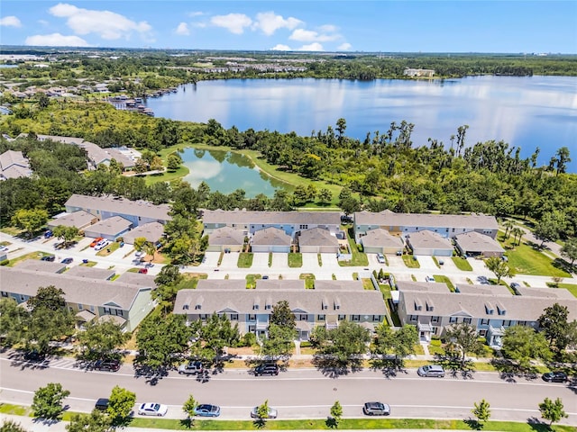14466 Bridgewater Crossings Blvd, Windermere, FL 34786 - aerial perspective of suburban area with a nearby body of water