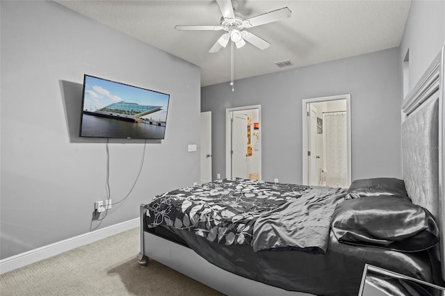 3336 Jackson Bluff Way, Clermont, FL 34711 - bedroom with carpet floors and ceiling fan