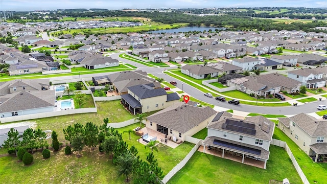 3336 Jackson Bluff Way, Clermont, FL 34711 - aerial view of residential area featuring a large body of water
