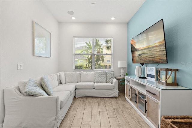 8017 Sandy Toes Way, Kissimmee, FL 34747 - living room with wood finish floors and recessed lighting