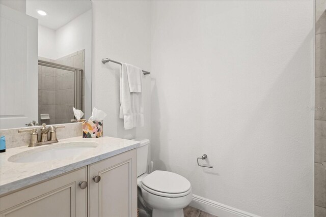 8017 Sandy Toes Way, Kissimmee, FL 34747 - full bathroom featuring vanity and a tile shower