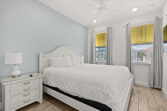 8017 Sandy Toes Way, Kissimmee, FL 34747 - bedroom featuring recessed lighting and ceiling fan