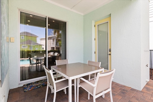 8017 Sandy Toes Way, Kissimmee, FL 34747 - dining room featuring a textured wall