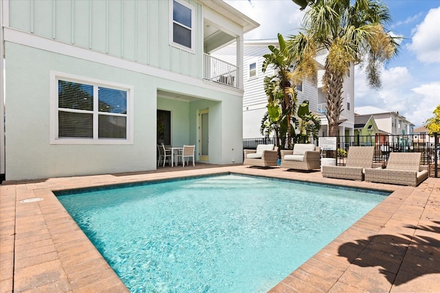 8017 Sandy Toes Way, Kissimmee, FL 34747 - view of swimming pool featuring outdoor lounge area and a patio area