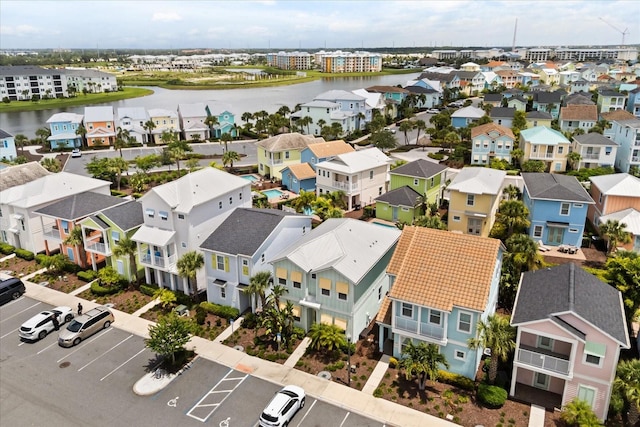 8017 Sandy Toes Way, Kissimmee, FL 34747 - aerial view of residential area with a large body of water