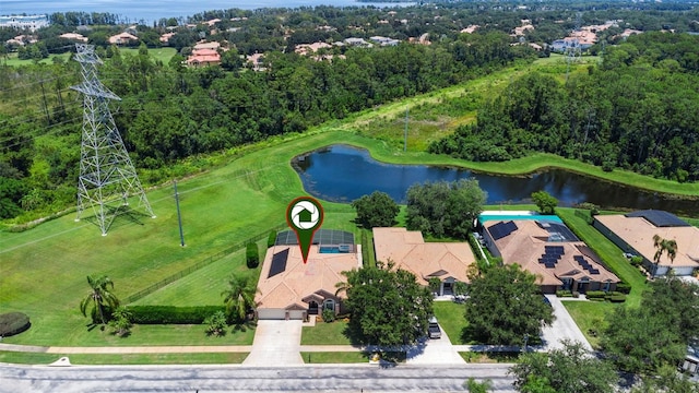 11031 Ledgement Ln, Windermere, FL 34786 - bird's eye view of a nearby body of water