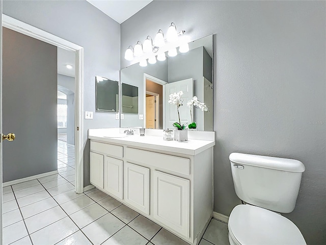 5754 Magnolia Bloom Ter, Oviedo, FL 32765 - bathroom with vanity and tile patterned floors