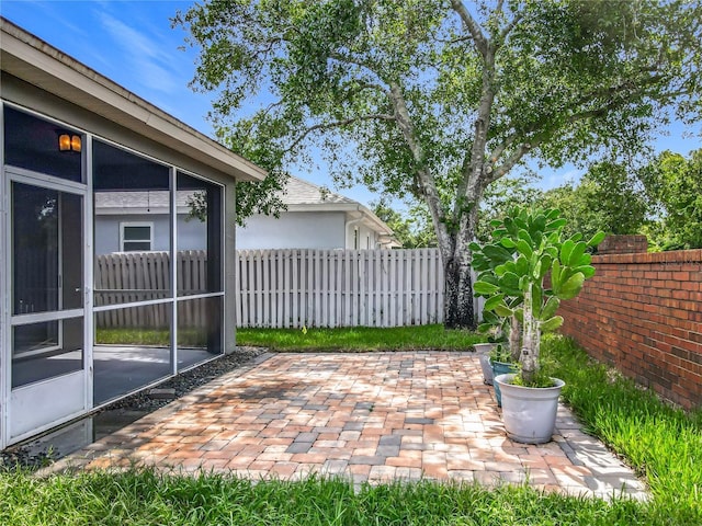 5754 Magnolia Bloom Ter, Oviedo, FL 32765 - view of patio / terrace with a sunroom