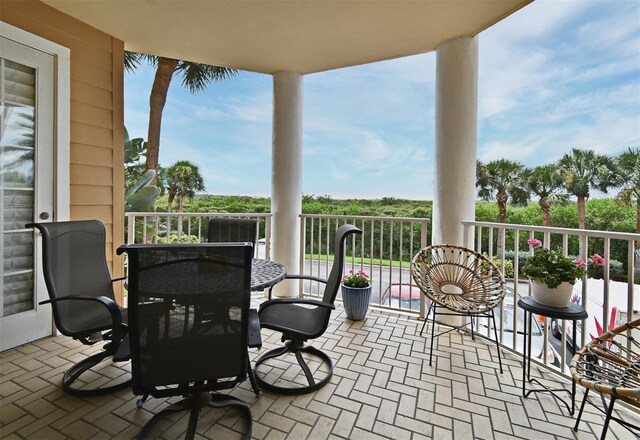 4624 Harbour Village Blvd Unit 4206, Ponce Inlet, FL 32127 - view of patio / terrace