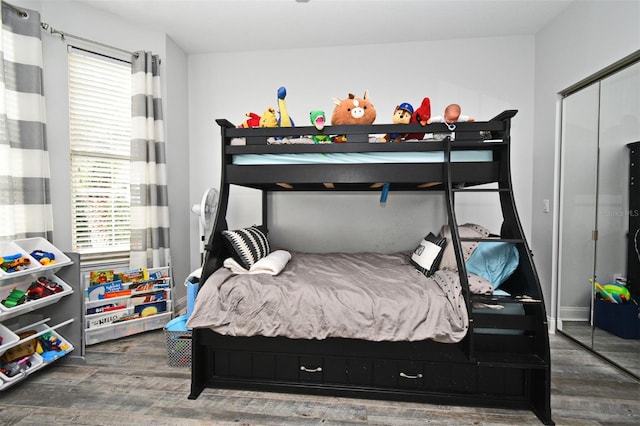 4624 Harbour Village Blvd Unit 4206, Ponce Inlet, FL 32127 - bedroom featuring wood finished floors and a closet