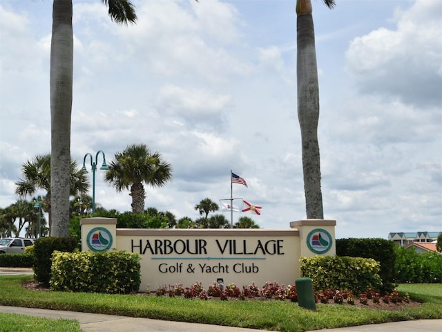 4624 Harbour Village Blvd Unit 4206, Ponce Inlet, FL 32127 - view of community sign