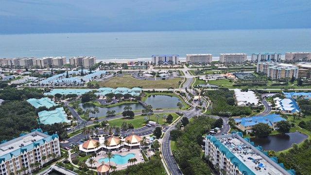 4624 Harbour Village Blvd Unit 4206, Ponce Inlet, FL 32127 - aerial view of property's location featuring a nearby body of water and a pool