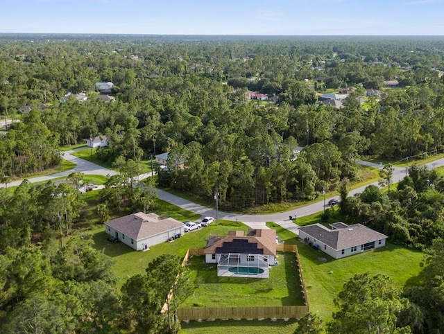 7450 Franzino Ave, North Port, FL 34291 - aerial overview of property's location featuring a forest