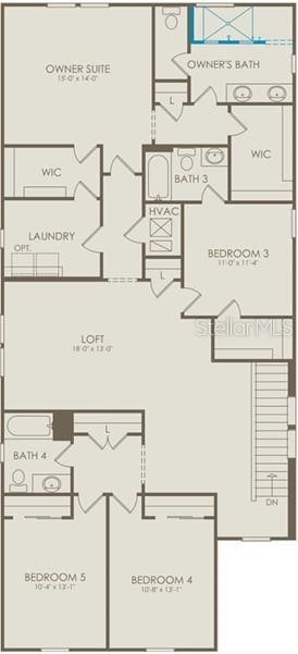 3539 Weaver Way, Davenport, FL 33837 - view of room layout
