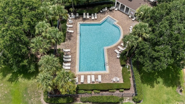 962 Ashworth Overlook Dr Unit C, Apopka, FL 32712 - aerial view of property and surrounding area with a pool