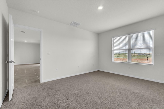 1850 Walnut Creek Dr, Kissimmee, FL 34744 - carpeted spare room with recessed lighting and a smoke detector