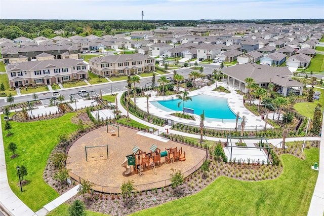 1850 Walnut Creek Dr, Kissimmee, FL 34744 - aerial view of a pool