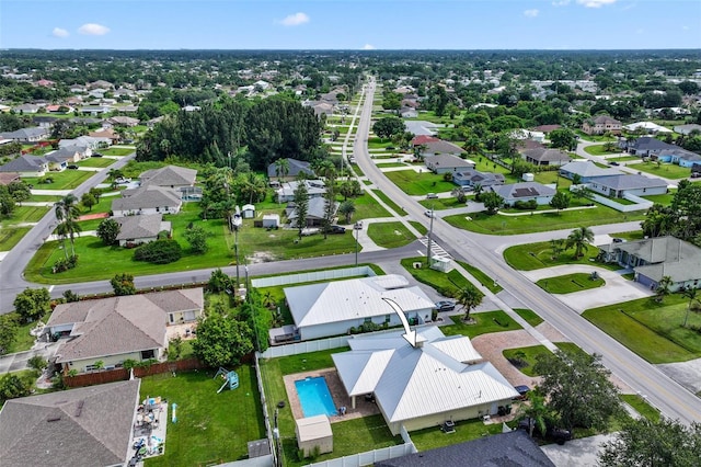 2912 SW Savona Blvd, Port St Lucie, FL 34953 - aerial perspective of suburban area