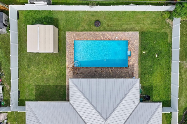 2912 SW Savona Blvd, Port St Lucie, FL 34953 - drone / aerial view of a pool area
