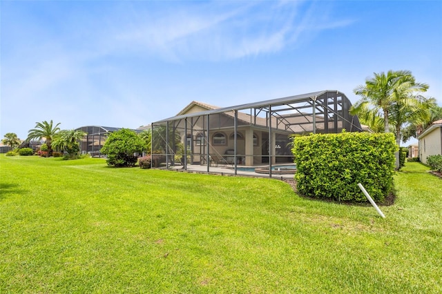 1331 Marble Crest Way, Winter Garden, FL 34787 - view of green lawn with an outdoor pool